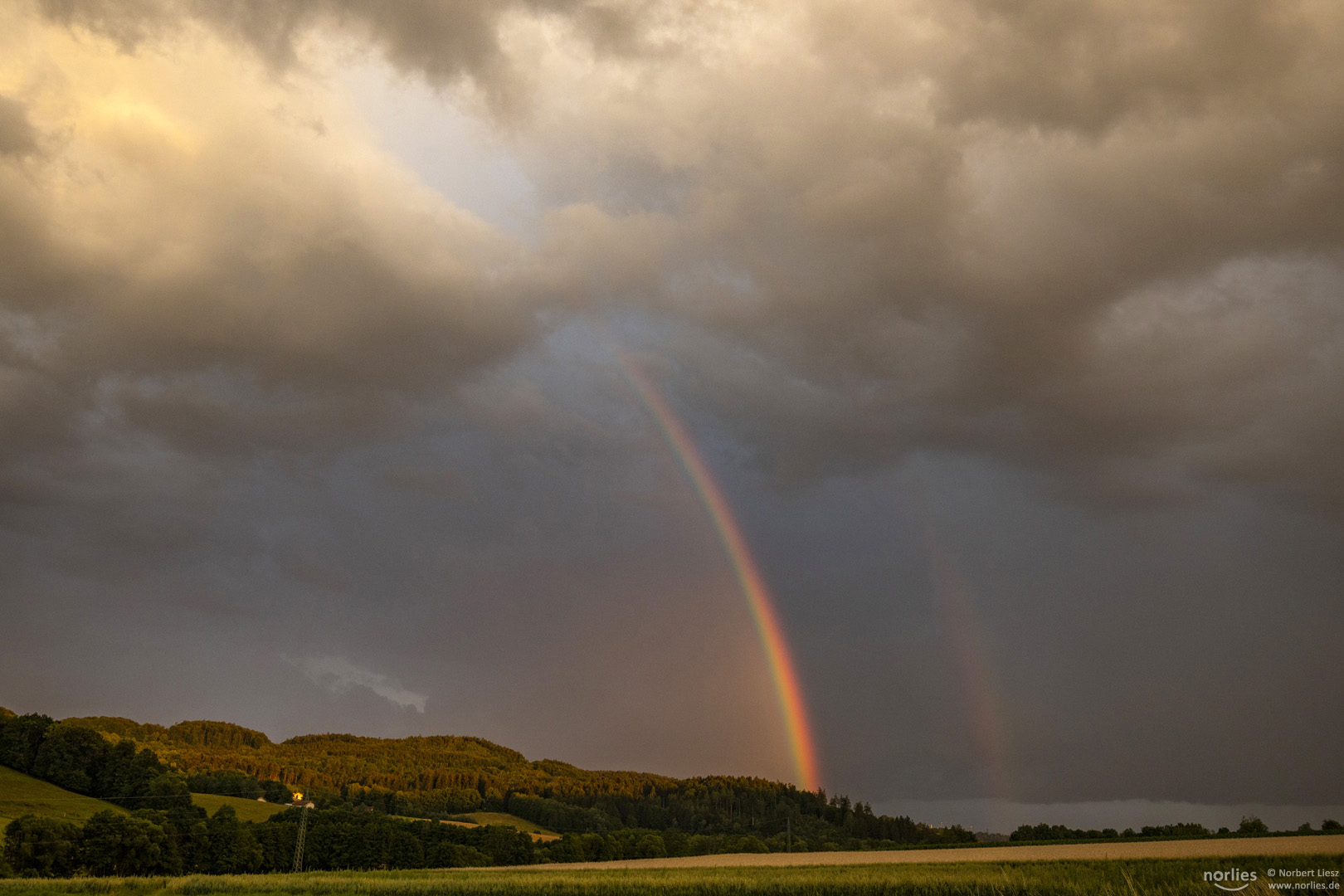 Doppelter Regenbogen