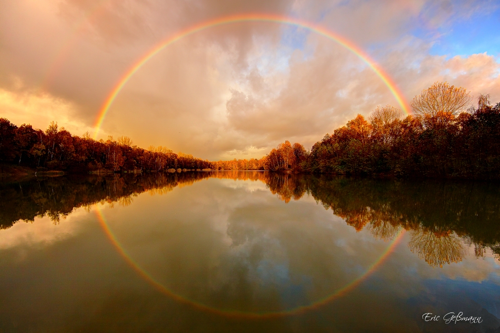 Doppelter Regenbogen