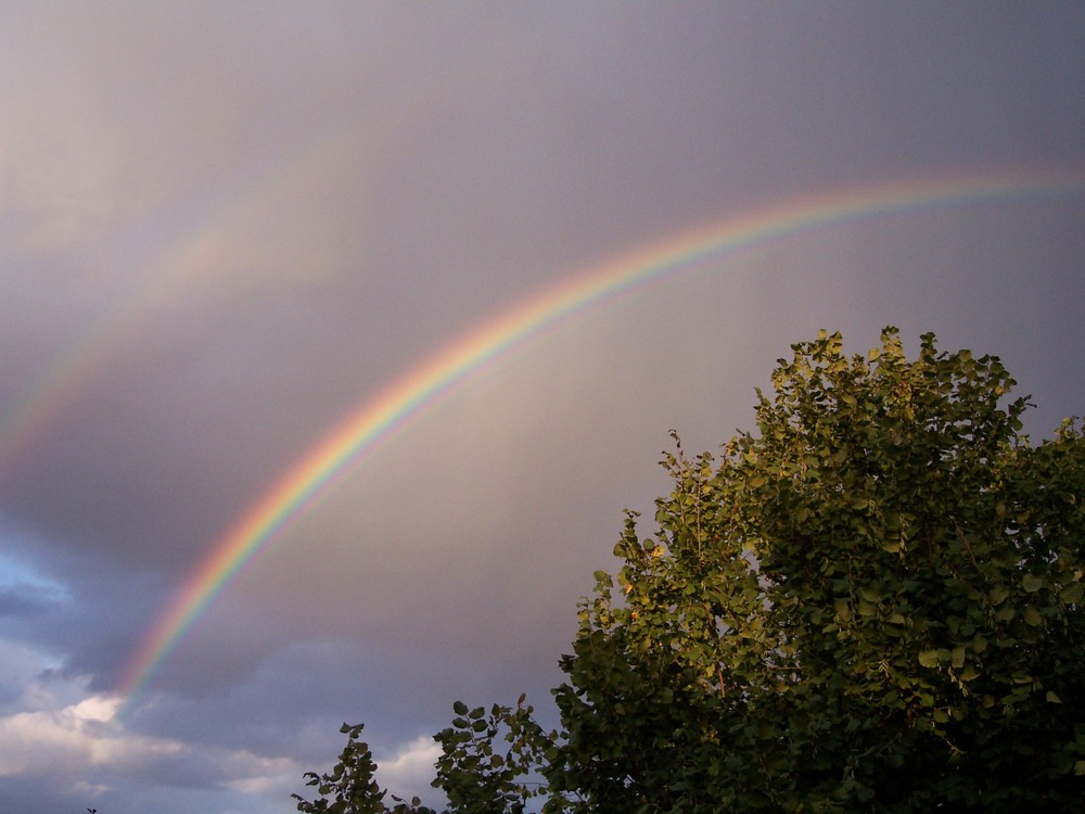 Doppelter Regenbogen