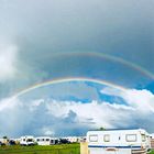 doppelter Regenbogen