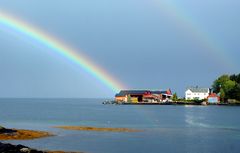 Doppelter Regenbogen