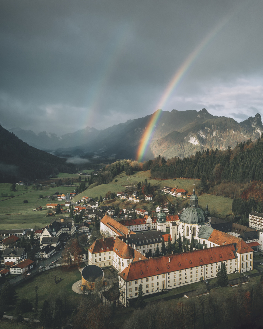 Doppelter Regenbogen