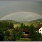 doppelter Regenbogen