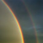 doppelter Regenbogen