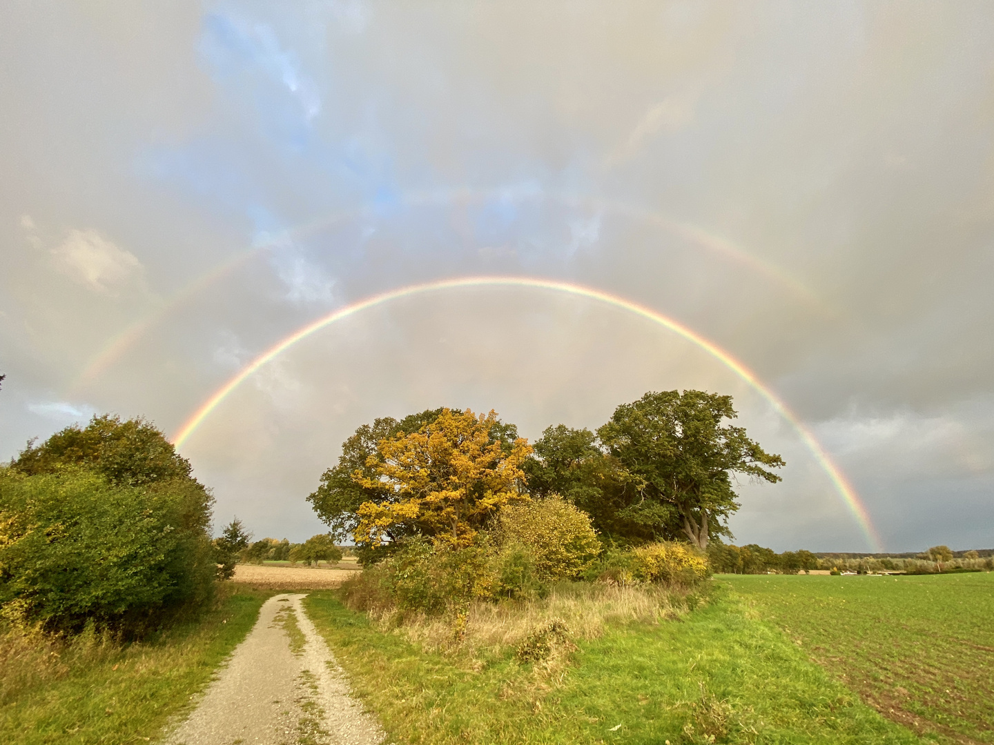 Doppelter Regenbogen