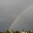 doppelter Regenbogen