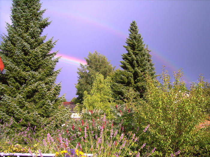 Doppelter Regenbogen