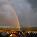 Doppelter Regenbogen