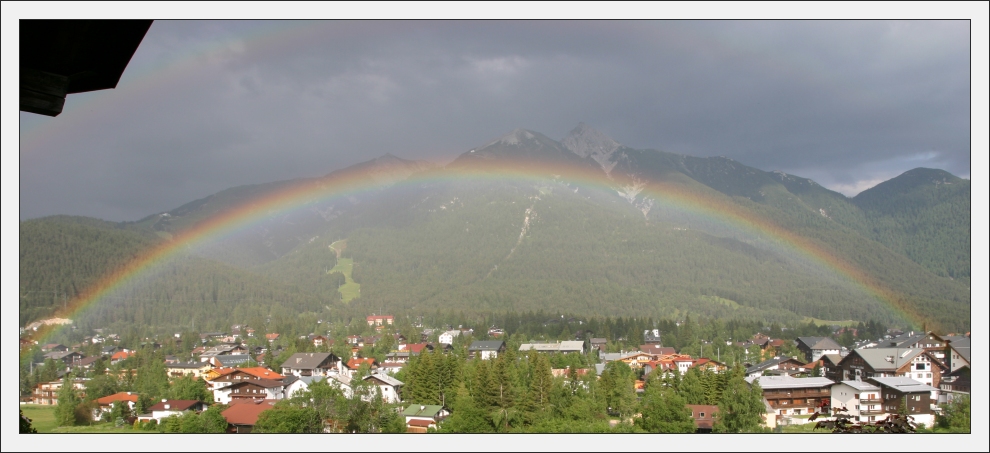 Doppelter Regenbogen