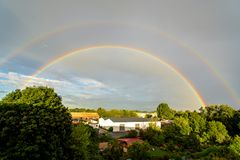 Doppelter Regenbogen