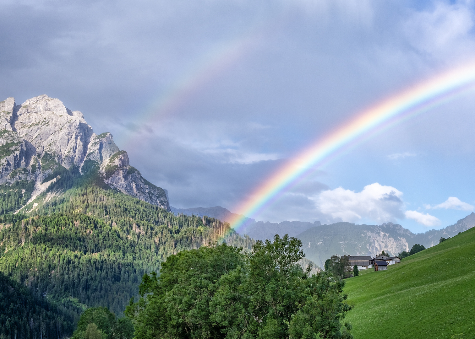 Doppelter Regenbogen