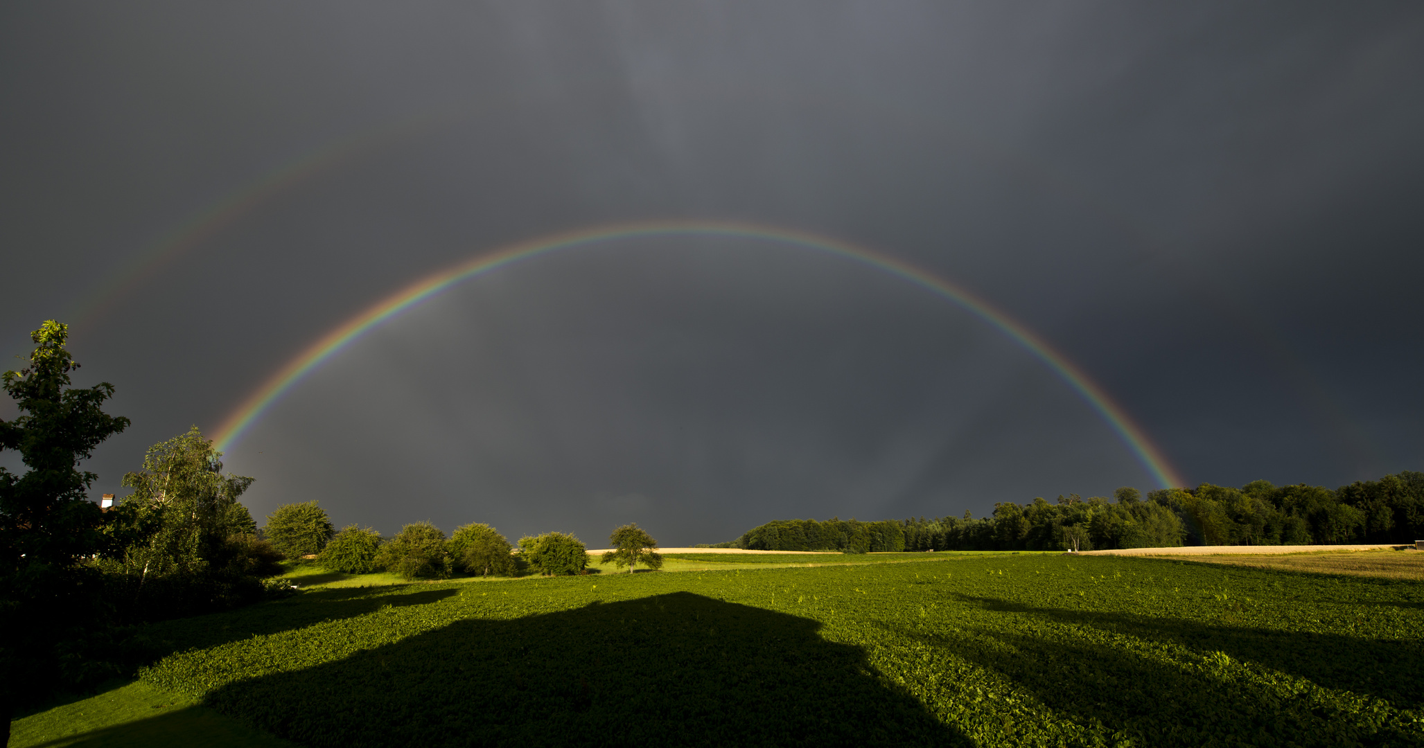 Doppelter Regenbogen