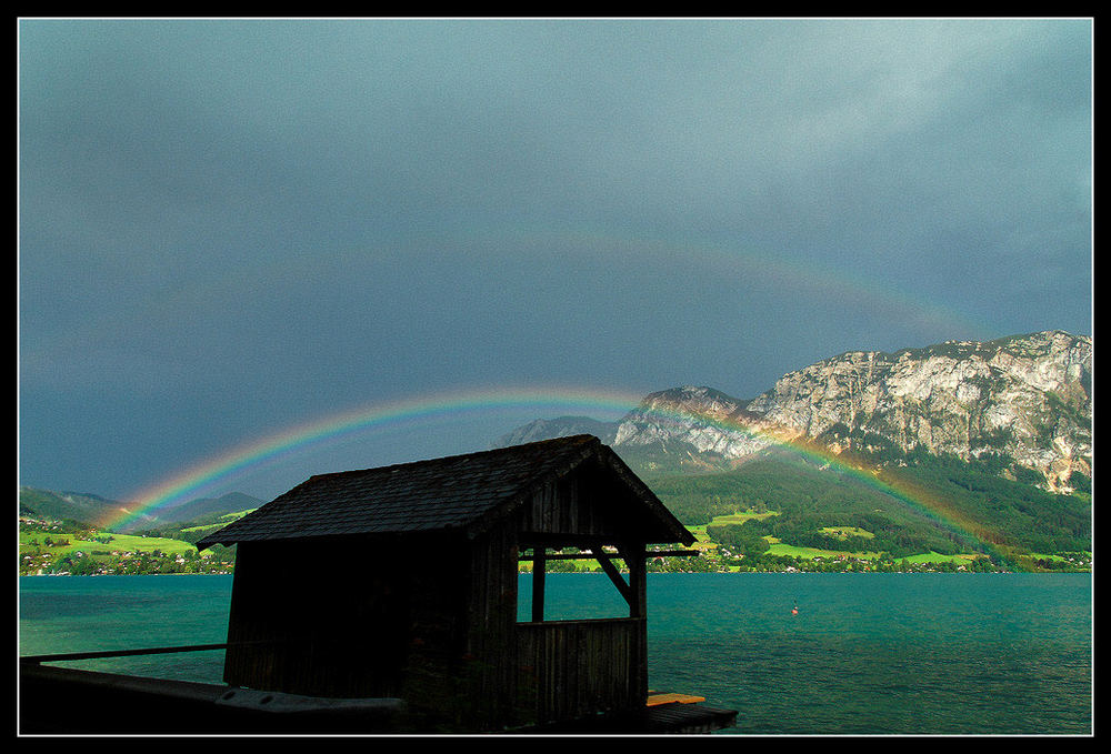 Doppelter Regenbogen