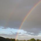 doppelter Regenbogen