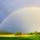 doppelter Regenbogen