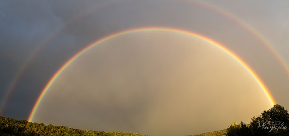 Doppelter Regenbogen