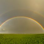 doppelter Regenbogen