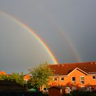 Doppelter Regenbogen