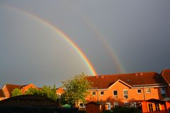 Doppelter Regenbogen