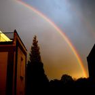 doppelter Regenbogen