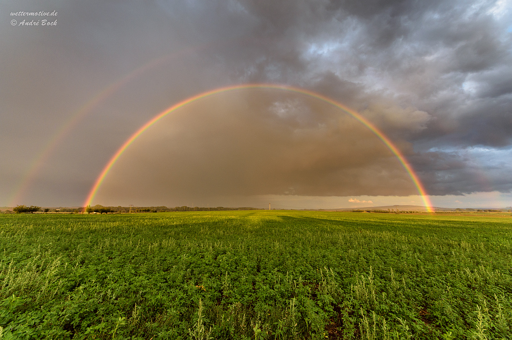 doppelter Regenbogen