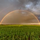 doppelter Regenbogen