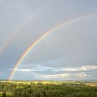 Doppelter Regenbogen