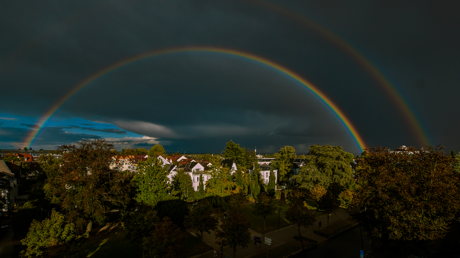 Doppelter Regenbogen