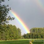 doppelter Regenbogen