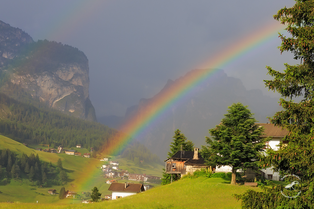 Doppelter Regenbogen