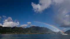 doppelter regenbogen - doppeltes glück