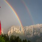 Doppelter Regenbogen im Kaiserbachtal