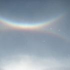 Doppelter Regenbogen im Skigebiet Servaus