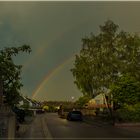 Doppelter Regenbogen in Büchenbach