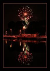 Doppeltes Feuerwerk