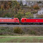 Doppeltraktion am Esslinger-Berg-Tunnel