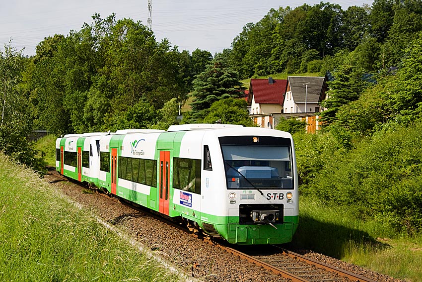 Doppeltraktion der Süd-Thüringen-Bahn