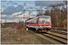 Doppeltriebwagen in Oberhausen