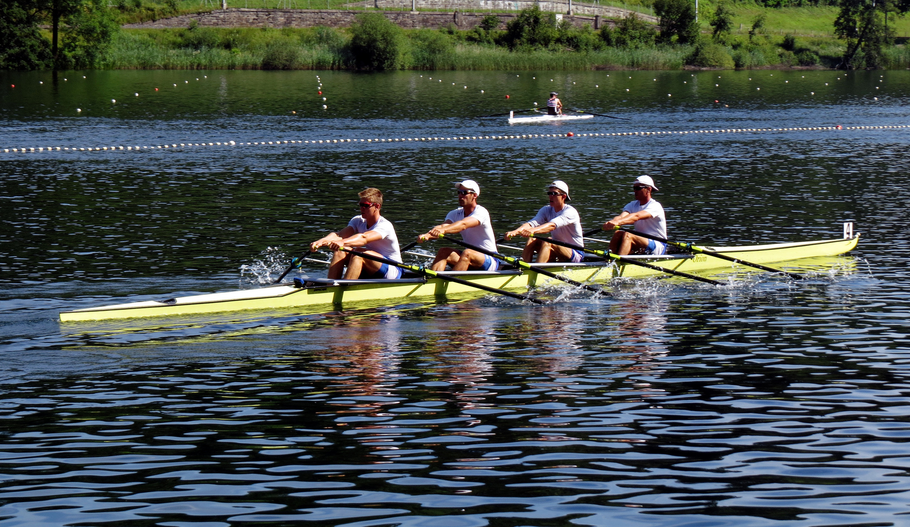 Doppelvierer geht zum Start Foto & Bild sport, europe, schweiz