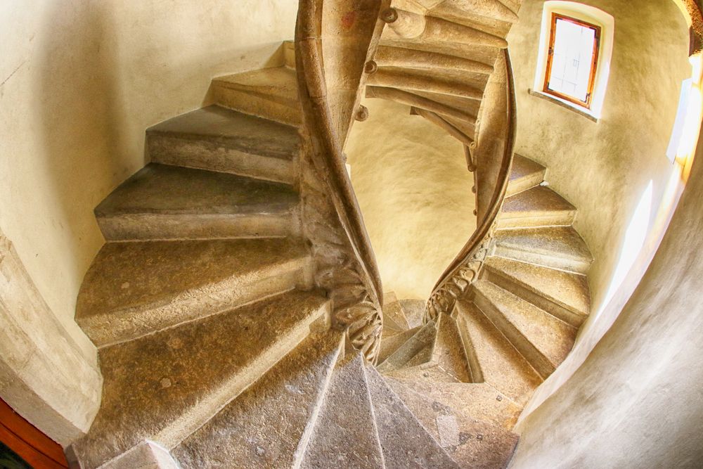 Doppelwendeltreppe