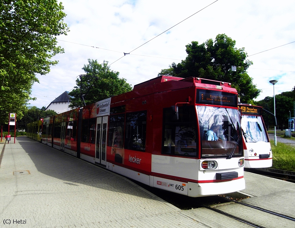 Doppelwhopper auf der Linie 1