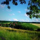 Dorf am Abend