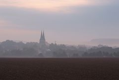 Dorf am Morgen 2