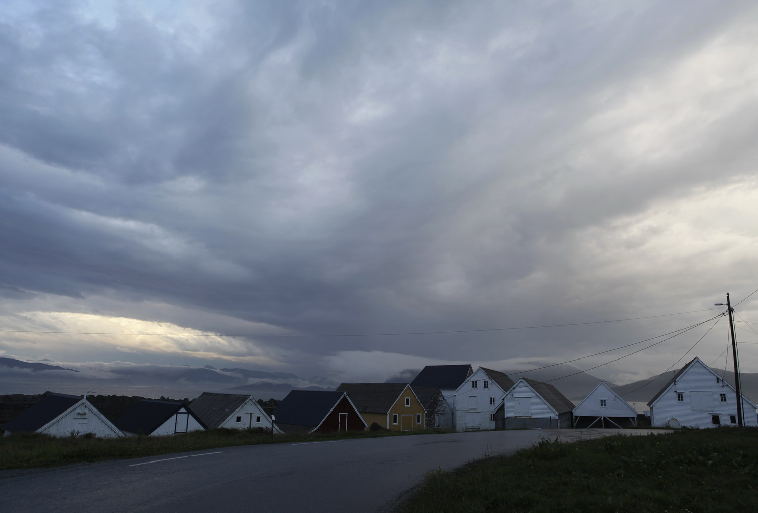 Dorf auf Runde, Norwegen