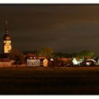 Dorf bei Nacht