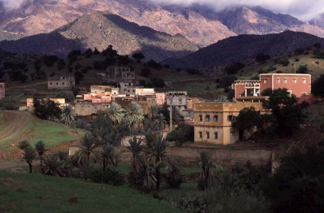 Dorf bei Tafraoute