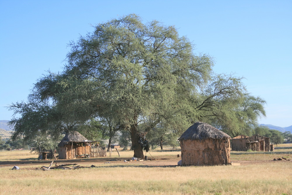 Dorf im Damaraland