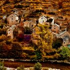 dorf im herbst