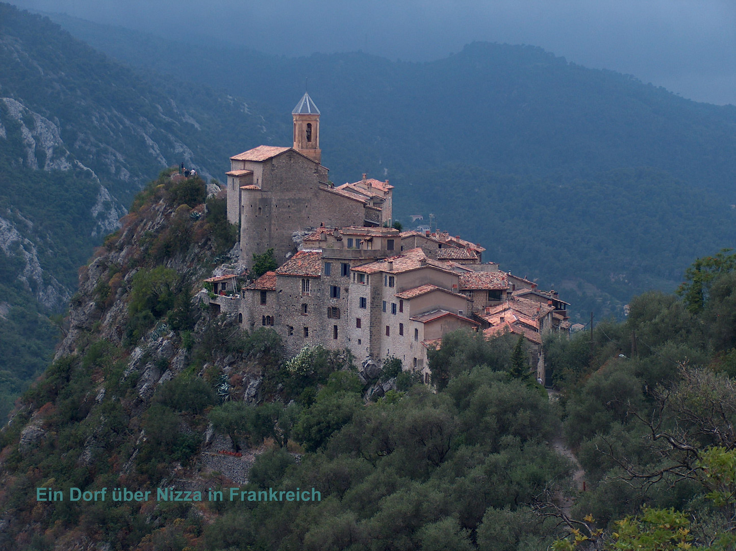 Dorf im Hinterland von Nizza