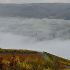 Dorf im Nebel